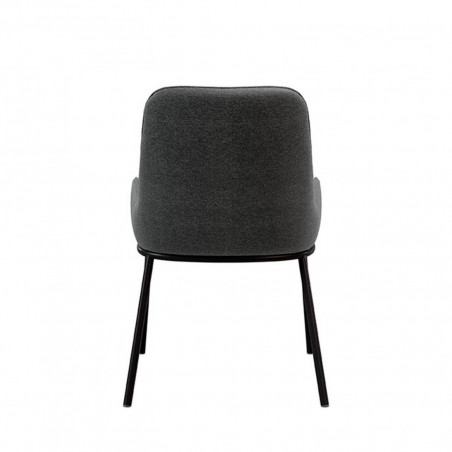 SILLA LARISA GRIS OSCURO