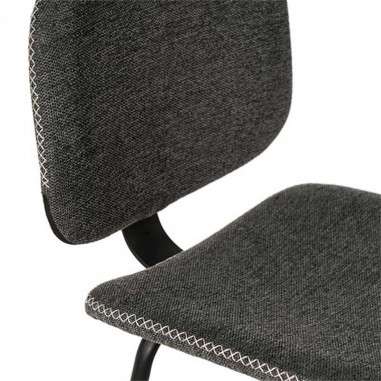 TABURETE LOGAN GRIS OSCURO