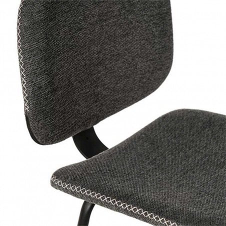 TABURETE LOGAN GRIS OSCURO