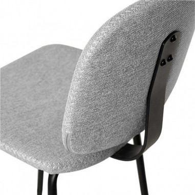 TABURETE LOGAN GRIS CLARO