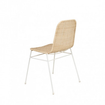 SILLA COLETTE NATURAL/BLANCO 2