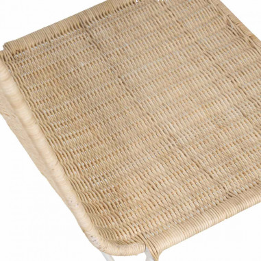 SILLA COLETTE NATURAL/BLANCO