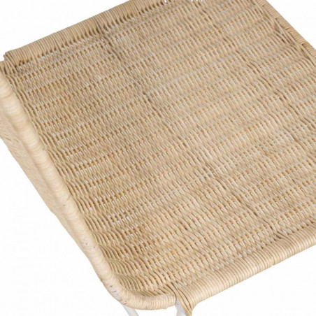 SILLA COLETTE NATURAL/BLANCO