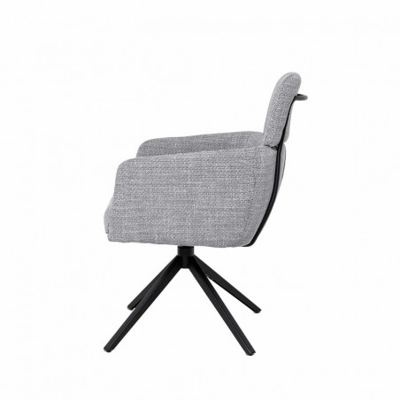 SILLA JANICE GRIS CLARO