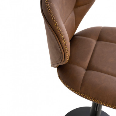 TABURETE PIPER MARRON