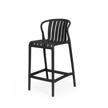 TABURETE BASTIAN NEGRO