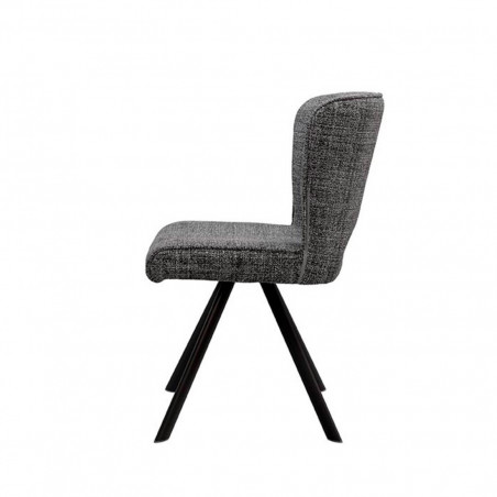 SILLA AMAYA GRIS OSCURO