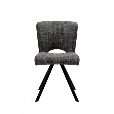 SILLA AMAYA GRIS OSCURO