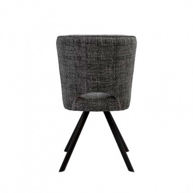 SILLA AMAYA GRIS OSCURO