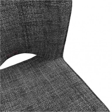 SILLA AMAYA GRIS OSCURO