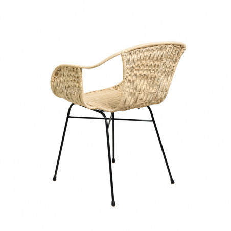 SILLA ALLEGRA NATURAL/NEGRO