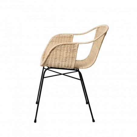 SILLA ALLEGRA NATURAL/NEGRO