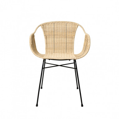 SILLA ALLEGRA NATURAL/NEGRO
