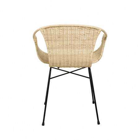 SILLA ALLEGRA NATURAL/NEGRO