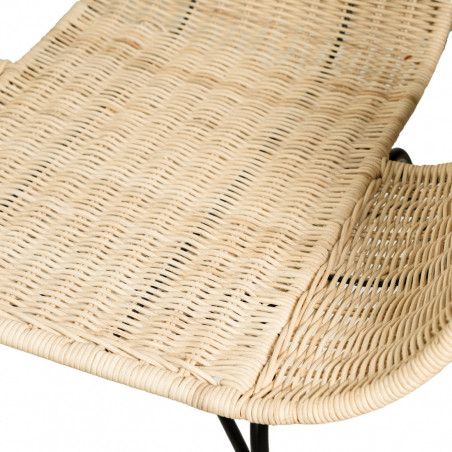 SILLA ALLEGRA NATURAL/NEGRO