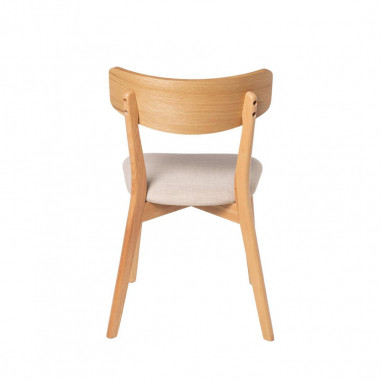 SILLA KEIRA ROBLE BEIGE