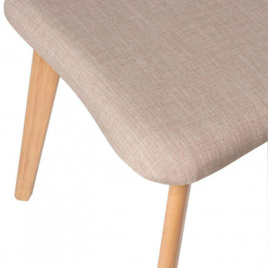 SILLA KEIRA ROBLE BEIGE