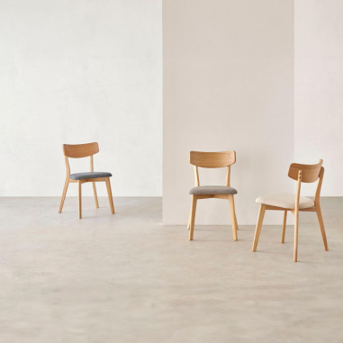 SILLA KEIRA ROBLE GRIS LIGHT