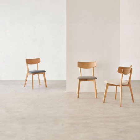 SILLA KEIRA ROBLE GRIS LIGHT