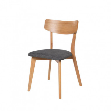 SILLA KEIRA ROBLE GRIS DARK