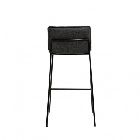 TABURETE ABOT GRIS OSCURO