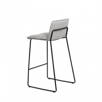 TABURETE ABOT GRIS CLARO 2