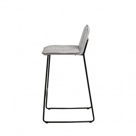 TABURETE ABOT GRIS CLARO