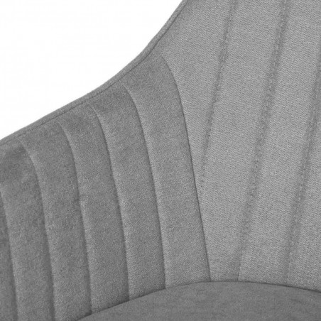 SILLA NATALIA GRIS CLARO