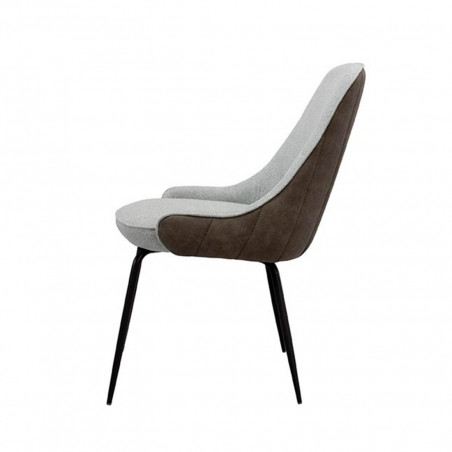 SILLA AGATA GRIS CLARO