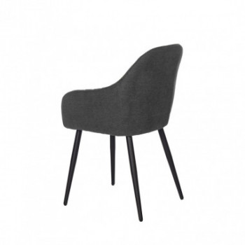 SILLA NATALIA GRIS OSCURO 2