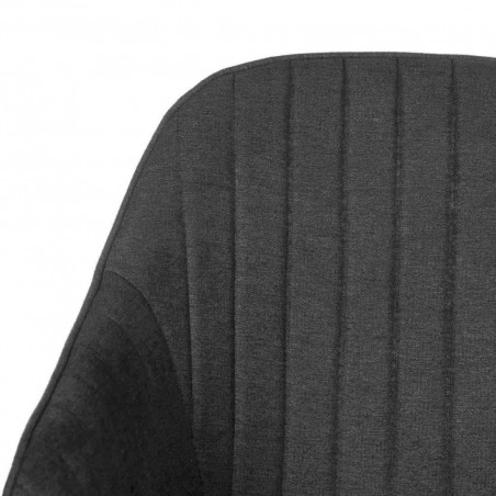 SILLA NATALIA GRIS OSCURO