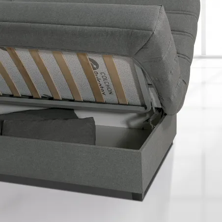 SOFA CAMA CLIC-CLAC ARCON TAP.GOLD ROMEO CHOCO     CHOCOLATE