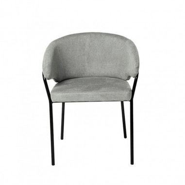 SILLA BETINA GRIS CLARO