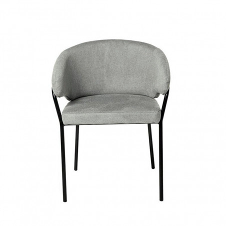 SILLA BETINA GRIS CLARO