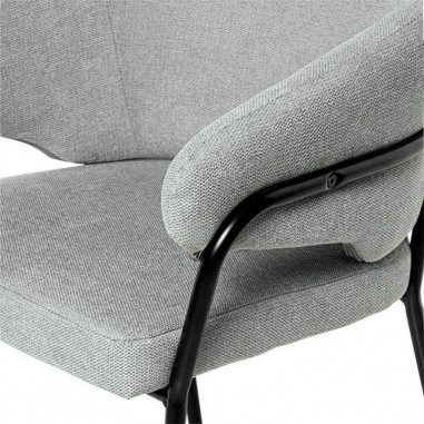 SILLA BETINA GRIS CLARO