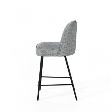 TABURETE NELSON GRIS CLARO