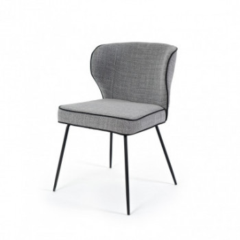 SILLA MAYRA GRIS CLARO