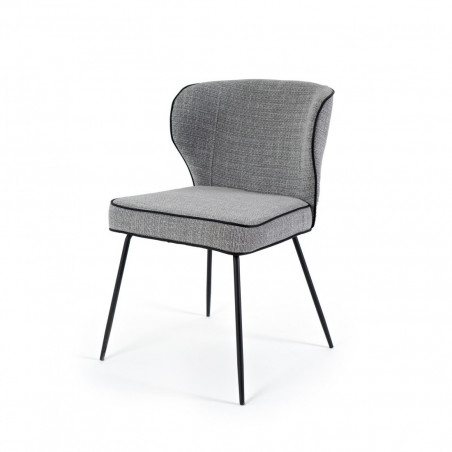 SILLA MAYRA GRIS CLARO