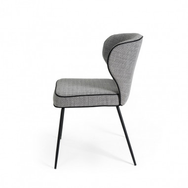 SILLA MAYRA GRIS CLARO