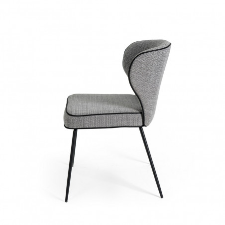 SILLA MAYRA GRIS CLARO