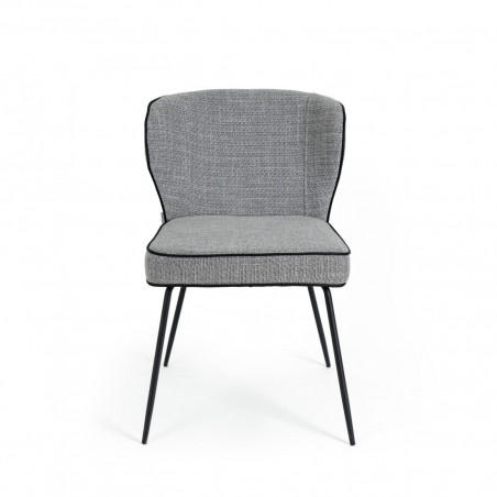 SILLA MAYRA GRIS CLARO