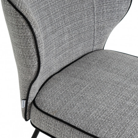 SILLA MAYRA GRIS CLARO