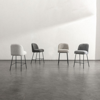 TABURETE NELSON BEIGE