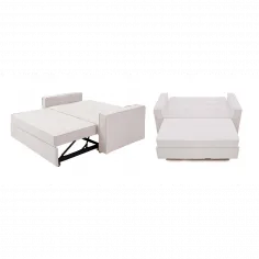 Sofá cama Izan beige o marengo 2