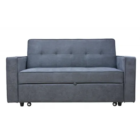 SOFA CAMA C/BRAZOS IZAN BEIGE O GRIS