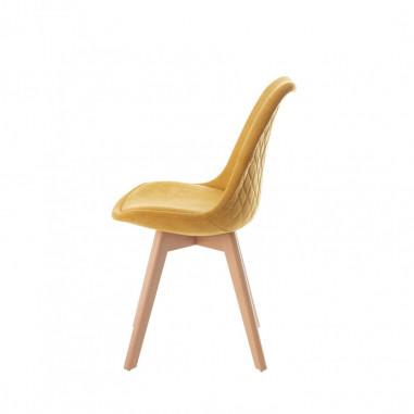 SILLA MILENA MOSTAZA