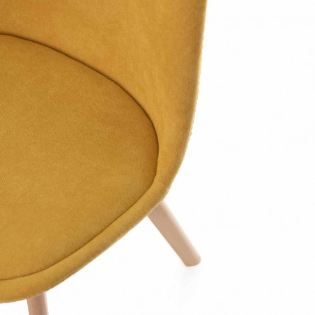 SILLA MILENA MOSTAZA