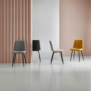 SILLA XENA GRIS LIGHT