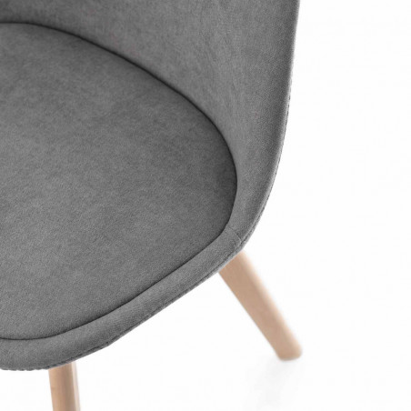 SILLA MILENA GRIS