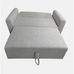 SOFA CAMA CON BRAZOS MOD. CIRO GRIS